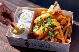 Gordon Ramsay Fish & Chips meal